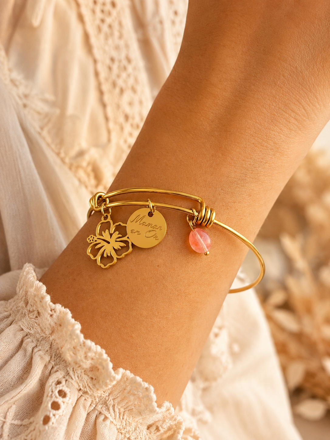 Bracelet personnalisé Gravéa Paris pour femme