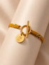 Bracelet gravé femme Liberty Florie