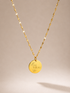 Collier personnalisé femme Suzanne chaîne diamantée.