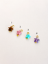 Charms étoiles en pierres naturelles 6mm