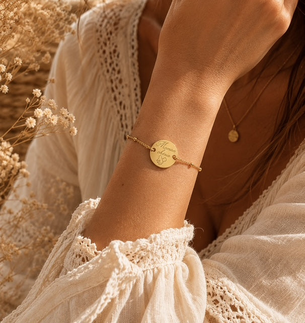 Bracelet médaillon